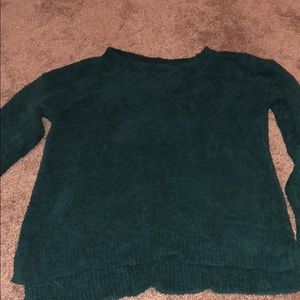 Fluffy sweater